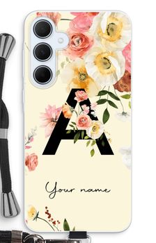 Flirty Flowers Monogram