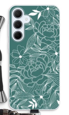 Flowers in lace