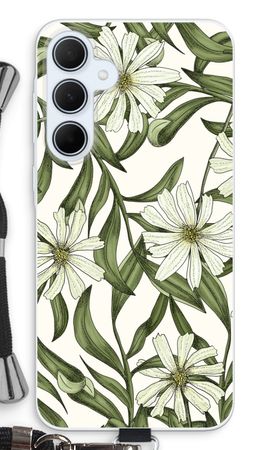 White flower pattern