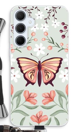 Butterfly in a floral world