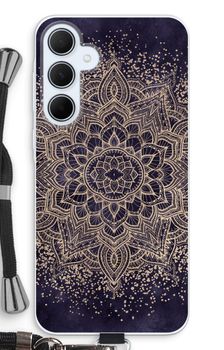 Goldenes Boho-Mandala