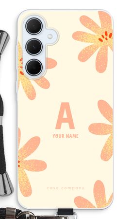 Peach Blossom Monogram