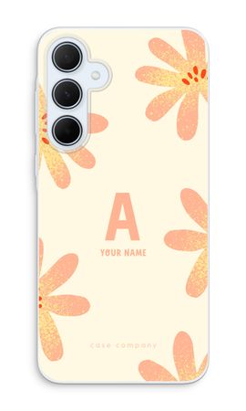 Peach Blossom Monogram