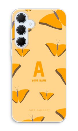 Amber Butterflies Monogram