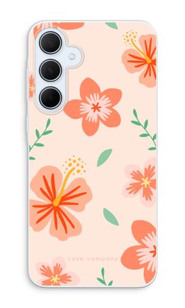 Tropical Pink Flowers