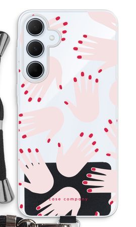 Hands pink