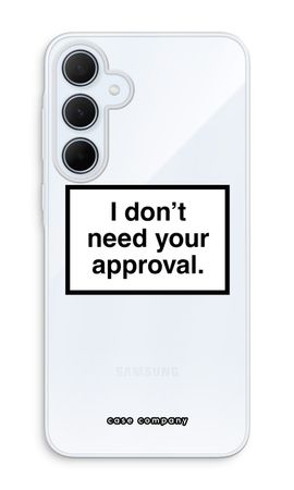 Don't need approval
