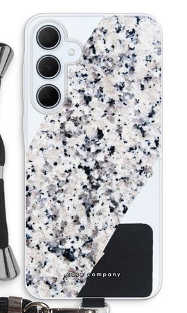 Speckled marble