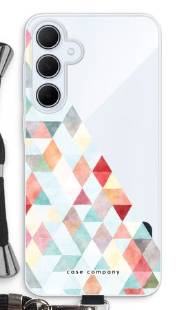 Coloured triangles pastel