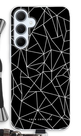 Geometric lines white