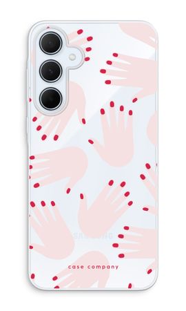 Hands pink