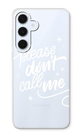 Don't call
