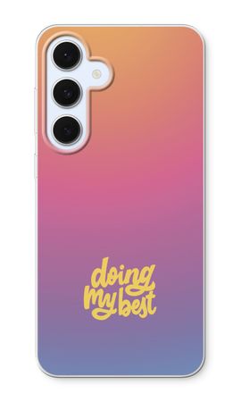 Doing my best