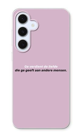 Ge verdient de liefde