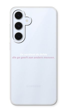 Ge verdient de liefde