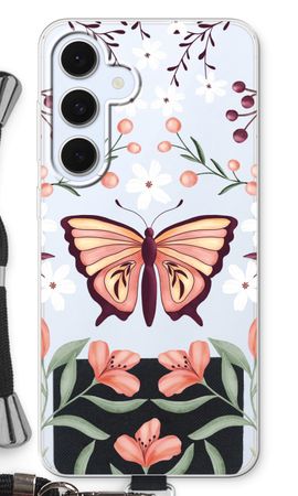 Butterfly in a floral world
