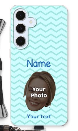 Personalized Face - Stripes Pattern