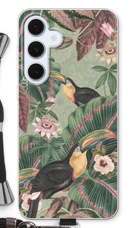 Tropical jungle toucan