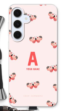 Rosy Butterflies Monogram