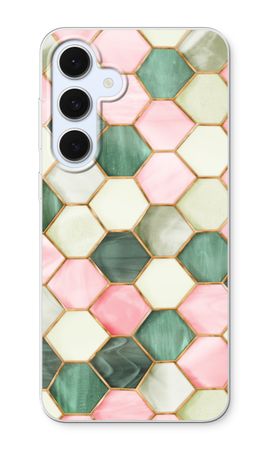 Hexagons in stained glass