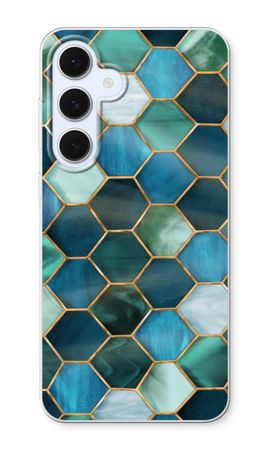 Hexagons in stained glass