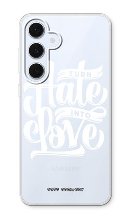 Turn hate into love