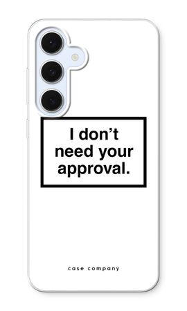 Don't need approval
