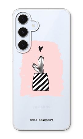 Black and white cactus