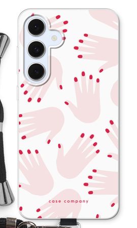 Hands pink