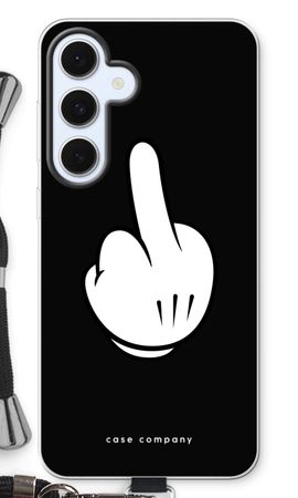 Middle finger black