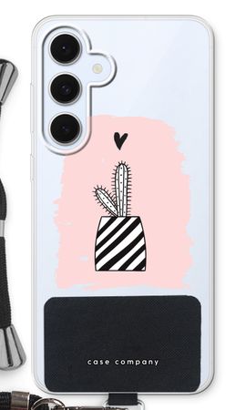 Black and white cactus