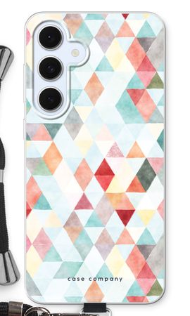 Coloured triangles pastel