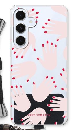 Hands pink