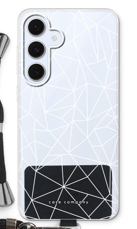 Geometric lines white