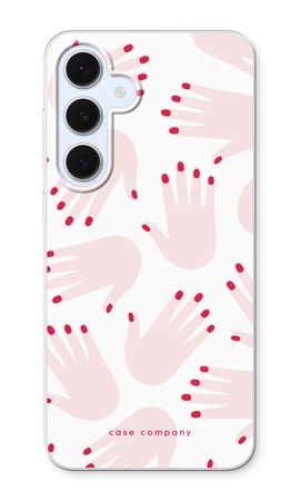 Hands pink