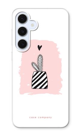 Black and white cactus
