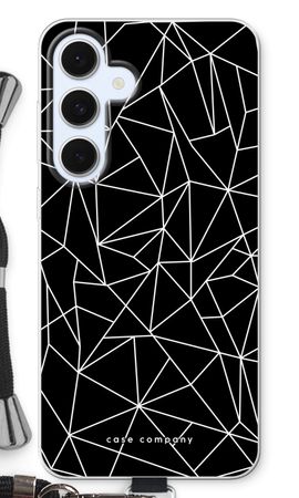 Geometric lines white