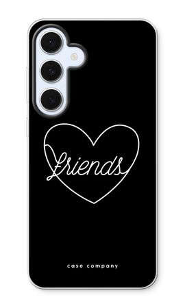 Friends heart black