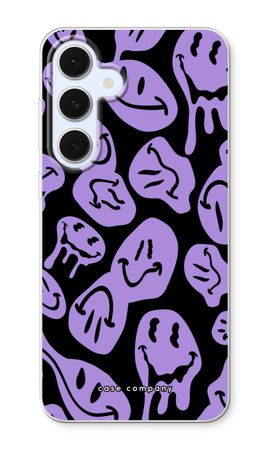 Melting Smiley - Purple