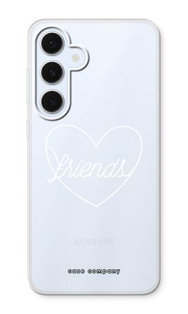 Friends heart pastel