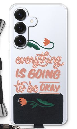 Optimistic flower girl