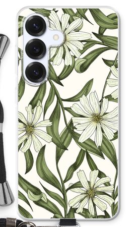 White flower pattern