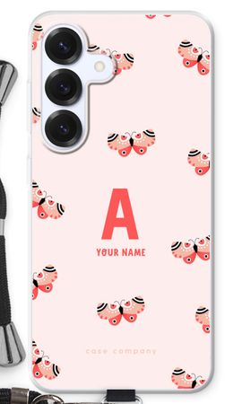 Rosy Butterflies Monogram