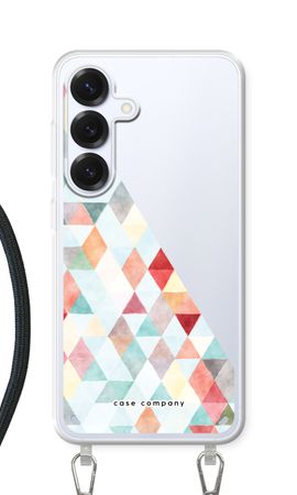 Coloured triangles pastel