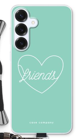 Friends heart pastel