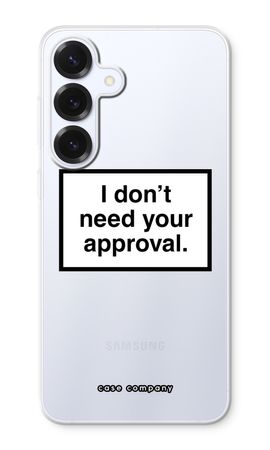 Don't need approval