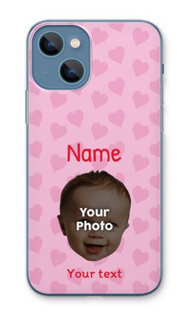 Personalized Face - Hearts N°2