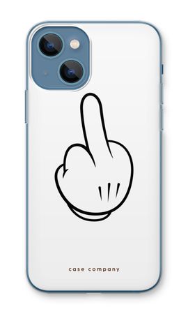 Middle finger white