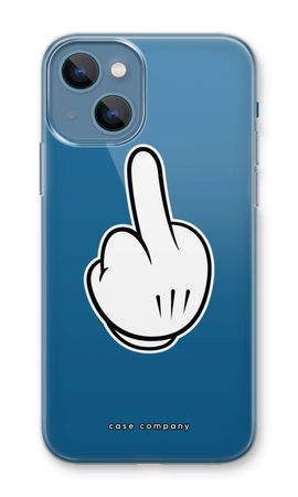 Middle finger white