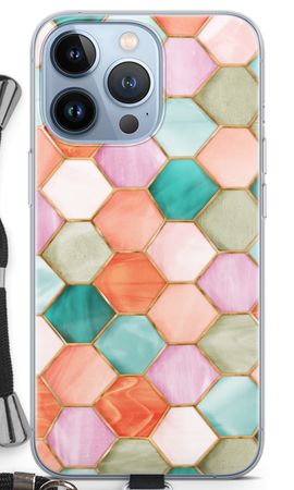 Hexagons in stained glass